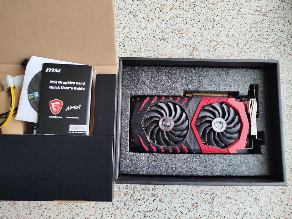 Відеокарта MSI GTX 1060 gaming x 3gb ddr5