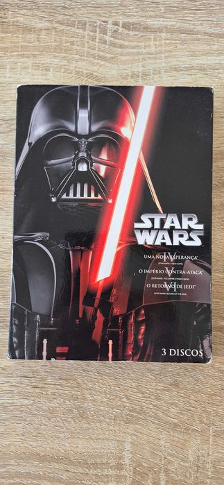 STAR WARS – 2 Trilogias em DVD | 6 Filmes | Colecionadores
