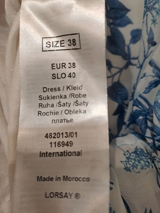 Długa sukienka rozm 38