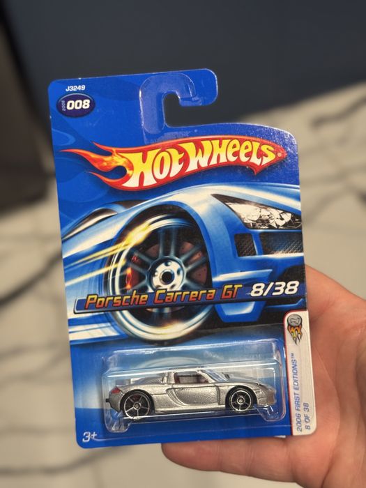 Hot Wheels Porsche Carrera GT 2006 First Editions J3249 detale protekt