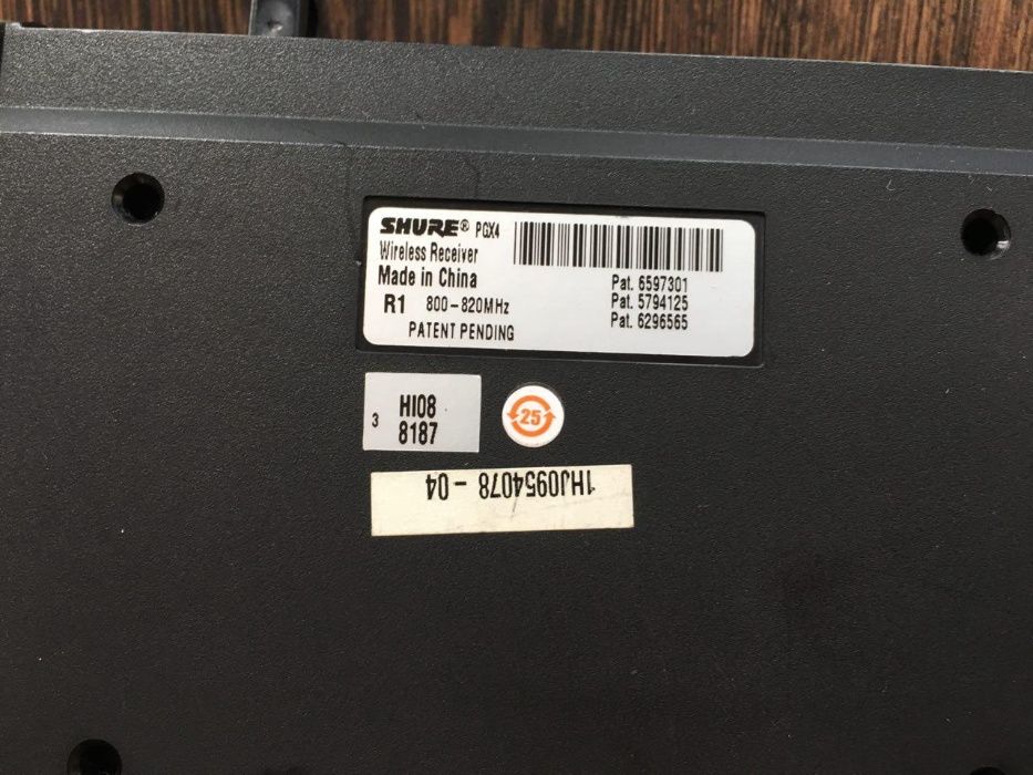 Микрофон Shure PGX4 SM58 Оригинал 2 шт