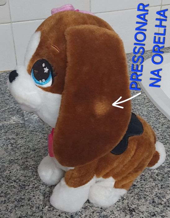 CÃO CRIANÇA,TOYS SUSY,DANÇA,SALTA,SENTA,EMPINA.Casa,Quarto,Sala,Brinca