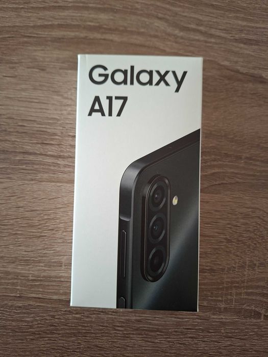 Samsung Galaxy  A17 czarny nowy.