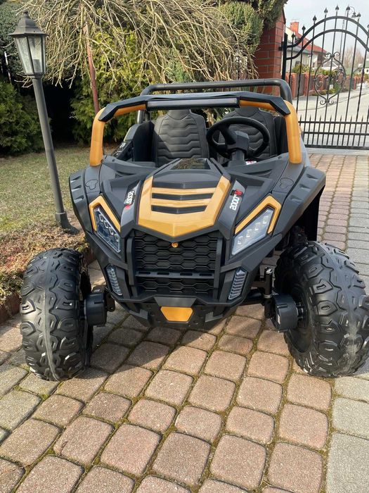 Dwuosobowe Auto na akumulator 24V samochód dla 2 dzieci Buggy + Pilot