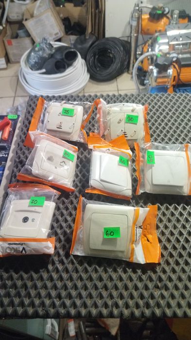 Фурнитура viko розетки выключатели