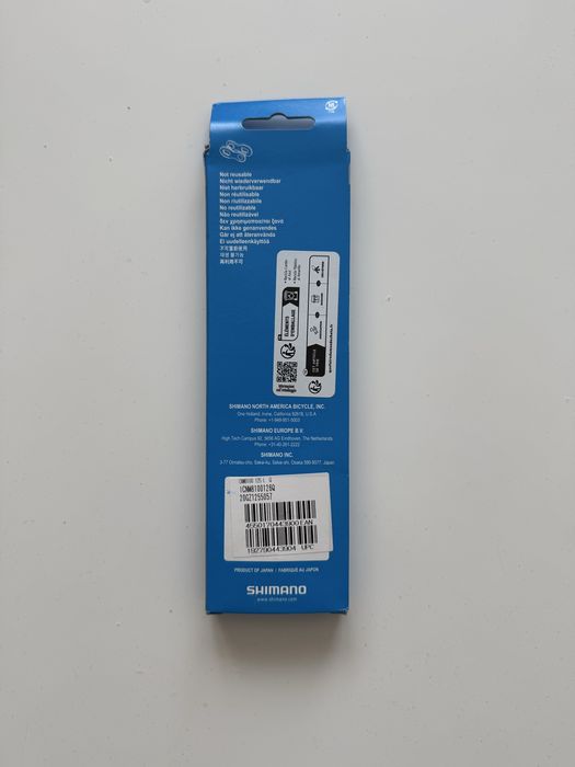 Łańcuch rowerowy Shimano M8100 XT 12s 126 ogniw