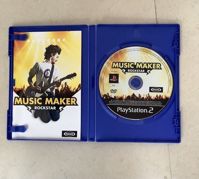 Music Maker Rockstar jogo para ps 2