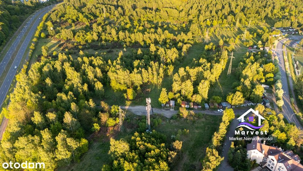 Północ | Działka inwestycyjna pod budowę garaży | WZ bezterminowe! - Widok 3