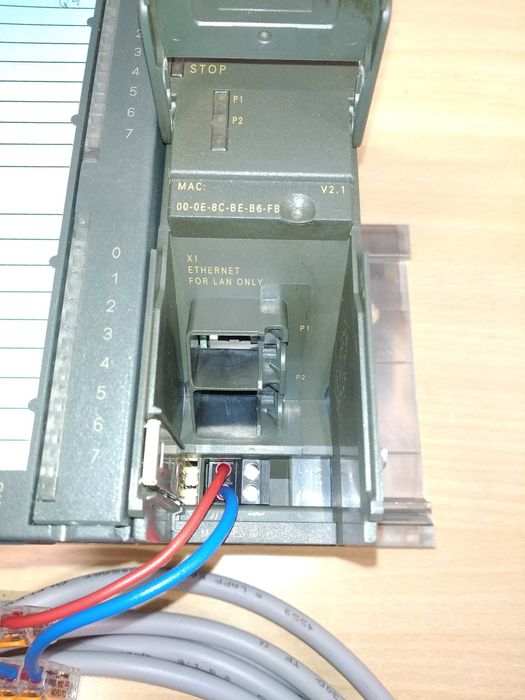 Sterownik Siemens S7 300 CPU315 2PN/DP - cały zestaw.
