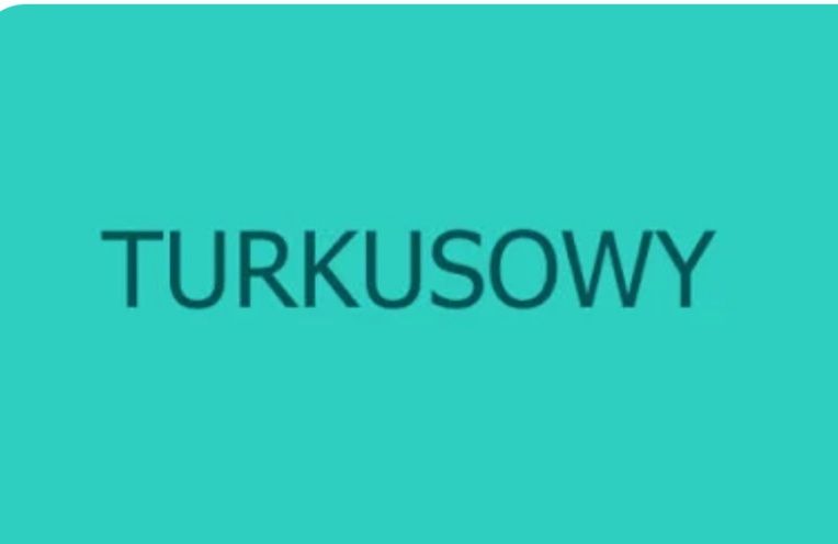 Bluzka damska turkusowa długi rękaw r. M