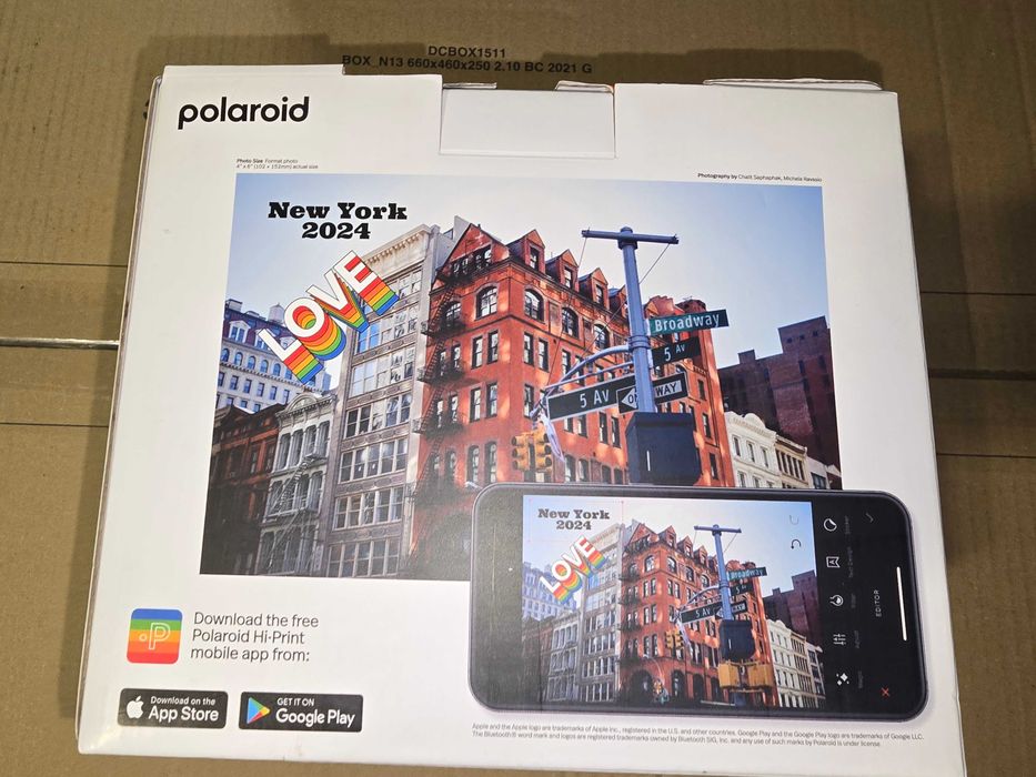 Drukarka POLAROID Hi-print 4x6 Druk w kolorze, Bluetooth