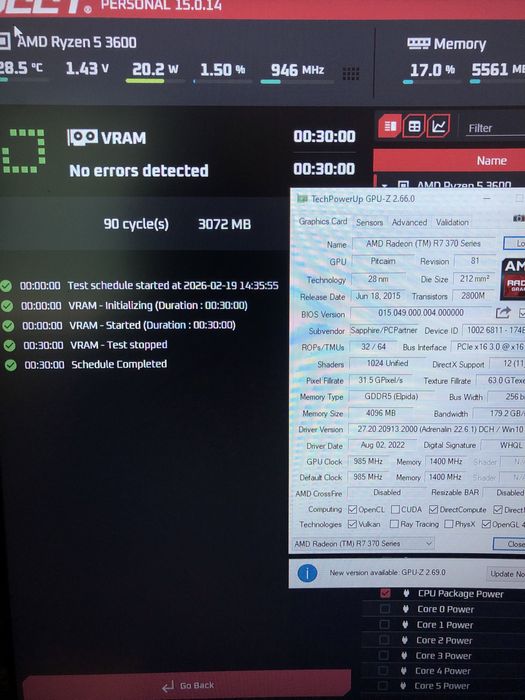 Відеокарта Sapphire Nitro r7 370