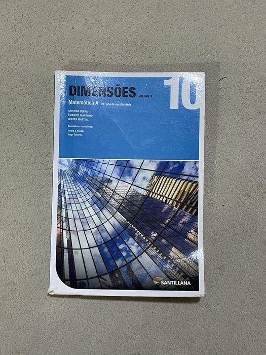Manuais e Caderno de Fichas Dimensões Matemática A 10º ano