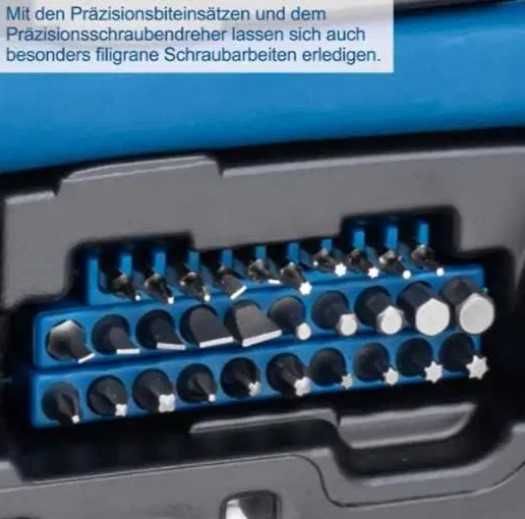 Walizka narzędziowa Scheppach WZK120 Zestaw narzędzi kluczy 97szt.