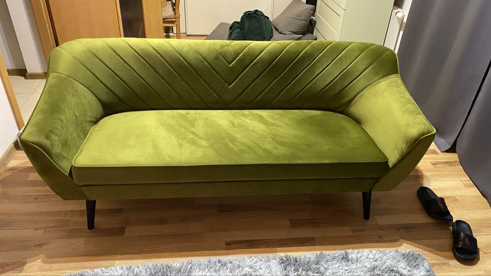 Oliwkowa sofa - 180cm