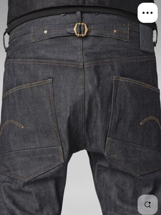 Круті джинси G-star Lumber 33/32 занижені кишені