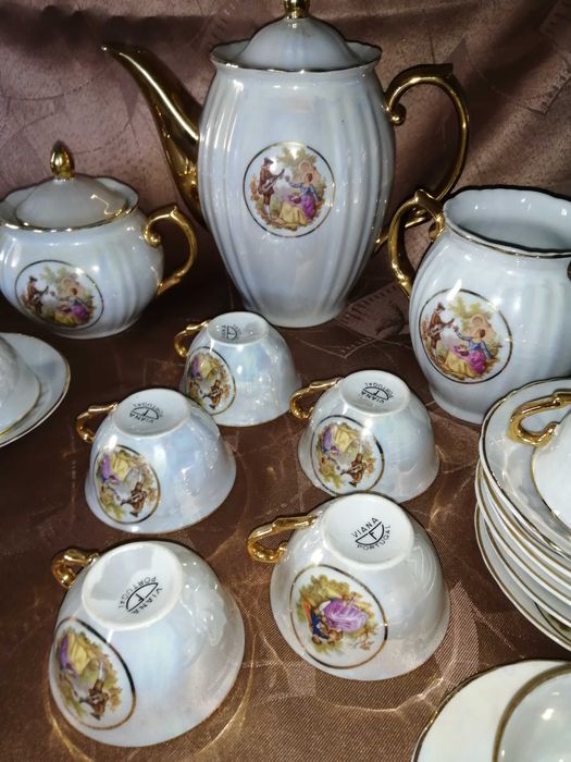 Bonito serviço de café de Viana, muito antigo