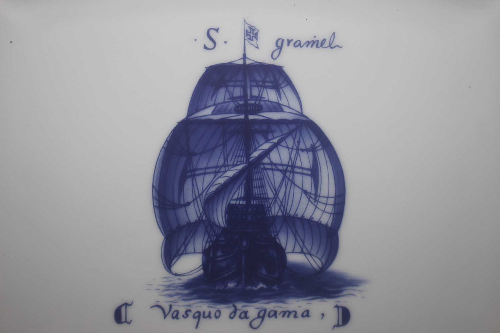 Despeja Bolsos - Porcelana Vista Alegre - Caravela de Vasco da Gama