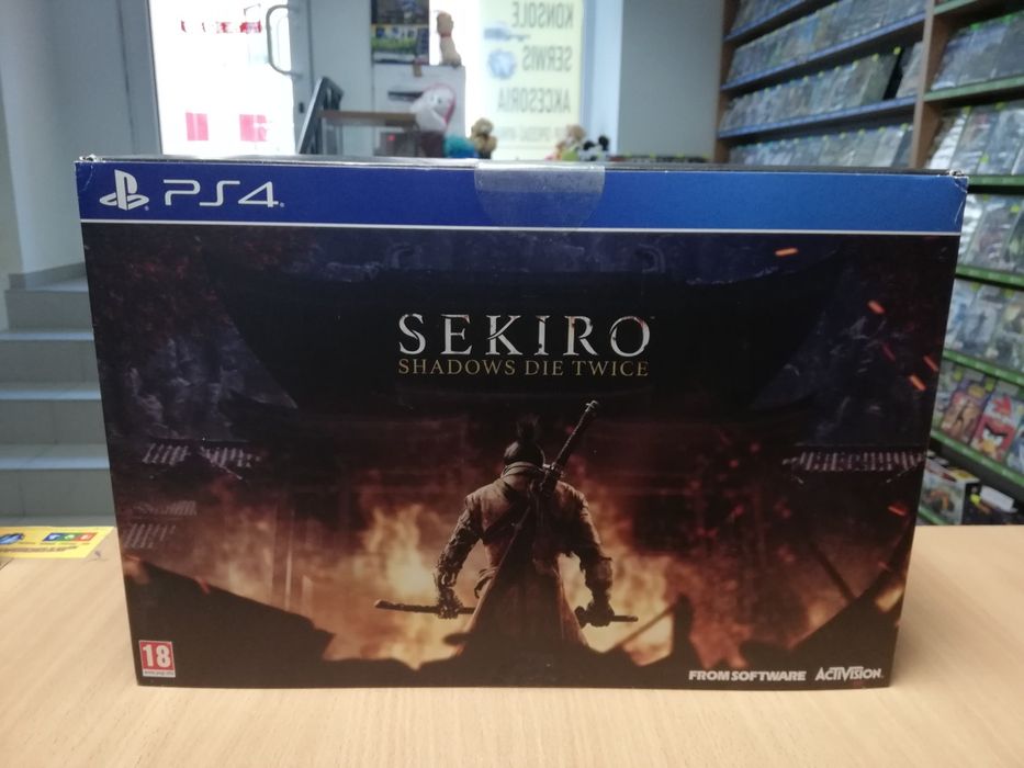 PS4 PS5 Sekiro Shadows Die Twice PL Edycja Kolekcjonerska Nowa