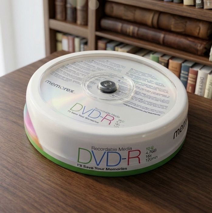 New and sealed pack of 10 DVD-Rs