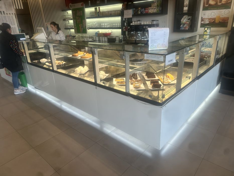 Vitrine padaria e pastwlaria