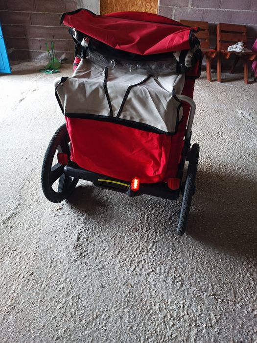 Vendo carrinho transporte de crianças para bicicleta