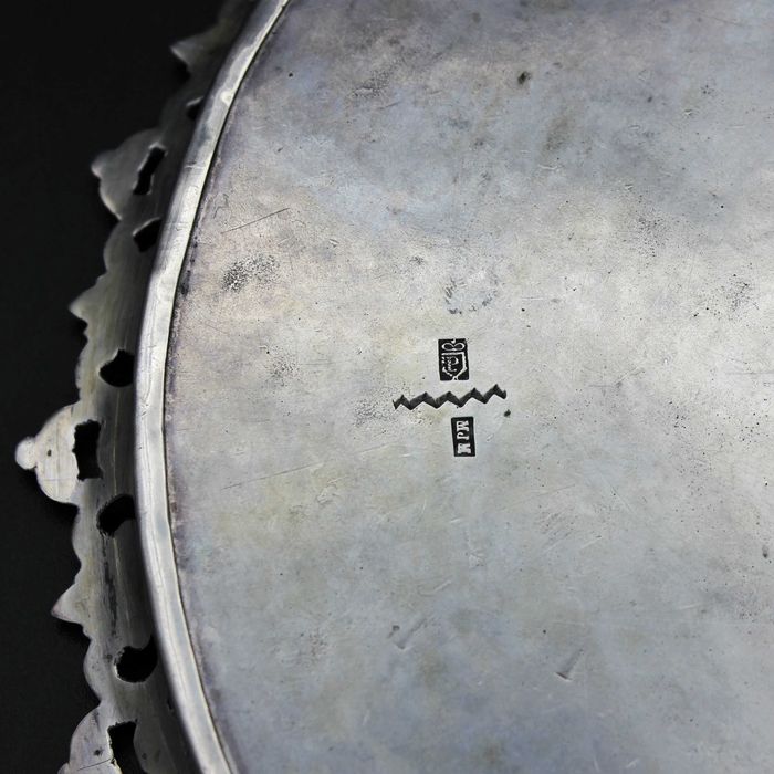 Blheteira de Gradinha em Prata Portuguesa 'Porto Coroa'