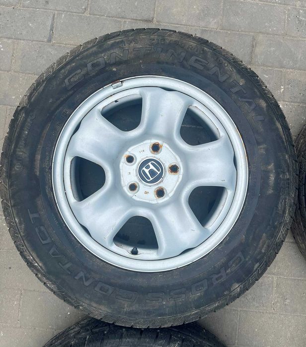 Колеса R16 6.5J Honda CRV диски + шини 215/70
