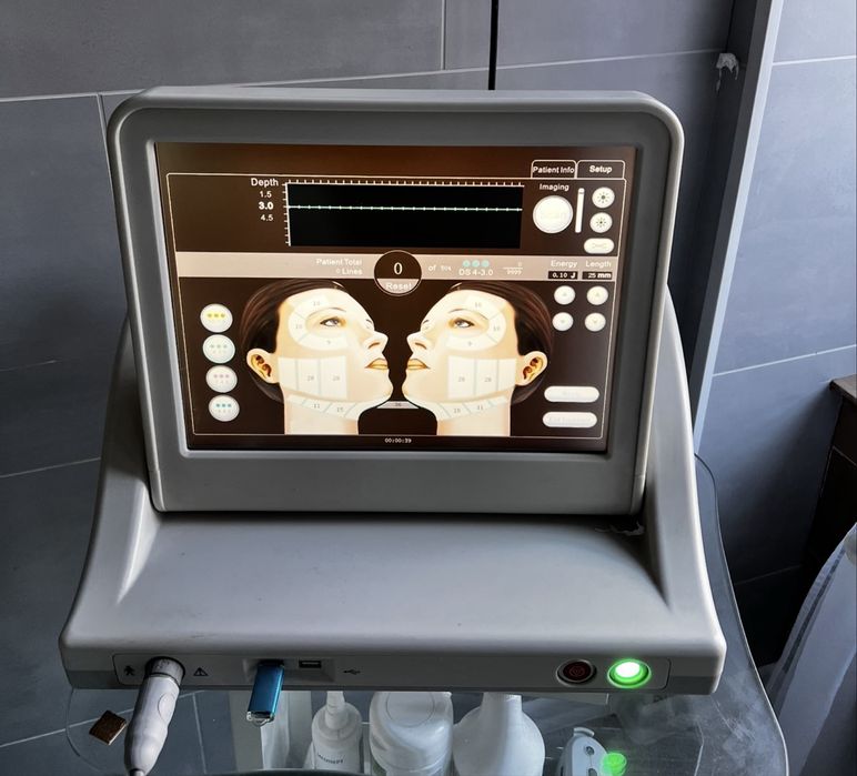 Ultrasoniczne urządzenie do liftingu i odmładzania twarzy HIFU