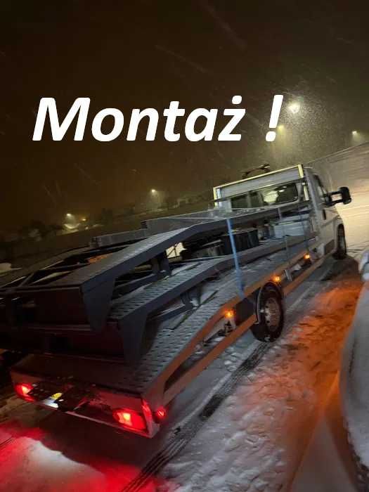 Zabudowa auto laweta najazd Ducato Master Iveco Daily Sprinter Crafter