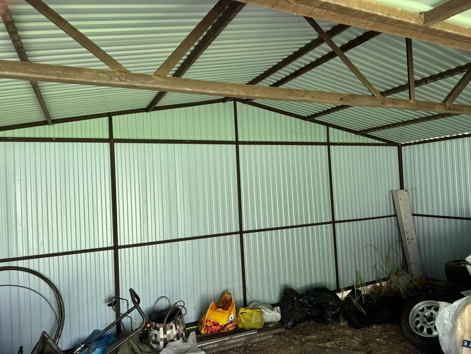 Garaż 5x6 m biały 3 letni stan bdb