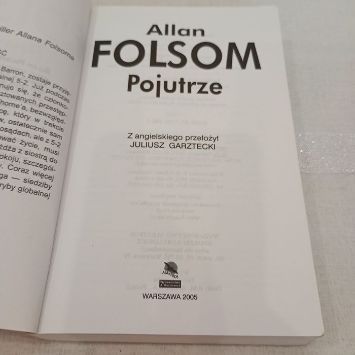 Pojutrze. Allan Folsom