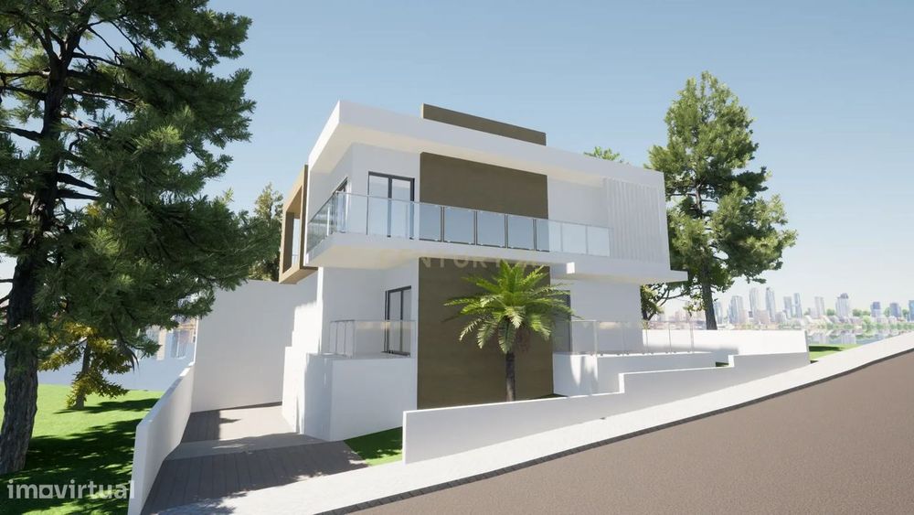 Terreno com projeto aprovado na Charneca de Caparica