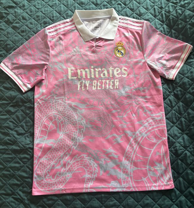 Koszulka Real Madryt Dragon Różowa Adidas Edycja Specjalna