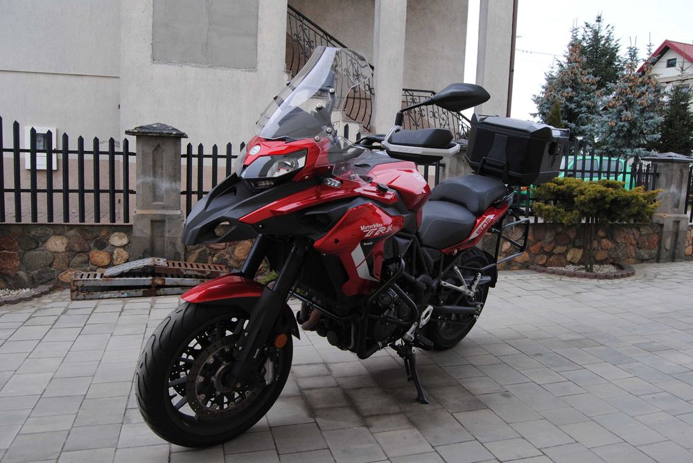 Benelli TRK 502 Kufer 2021r ABS Halogeny  5tys km