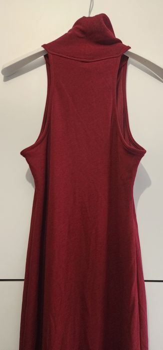 Vestido comprido bordou