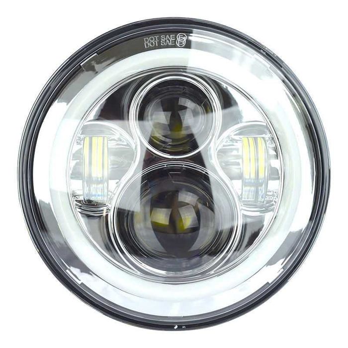 Фары; основные и вспомагательные Led Harley-Davidson 7", 4,5"