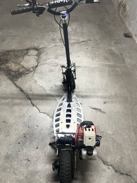 Trotinete a gasolina dobrável 49cc todo-o-terreno