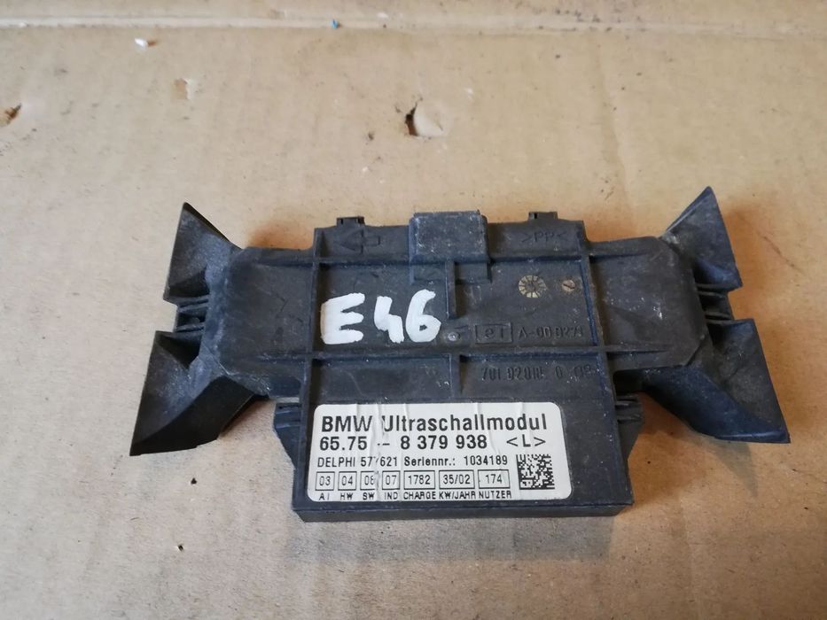 BMW E46 STEROWNIK SENSOR MODUŁ ULTRADŹWIĘKOWY ALARMU 8379938