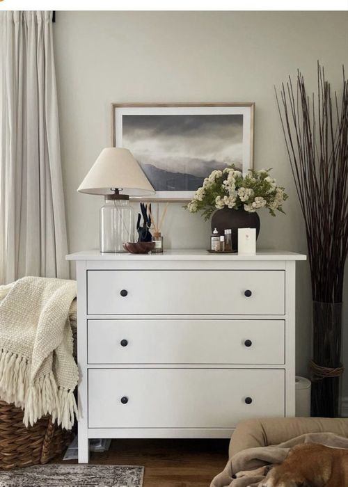 Komoda Hemnes, 3 szuflady, 108x96 cm