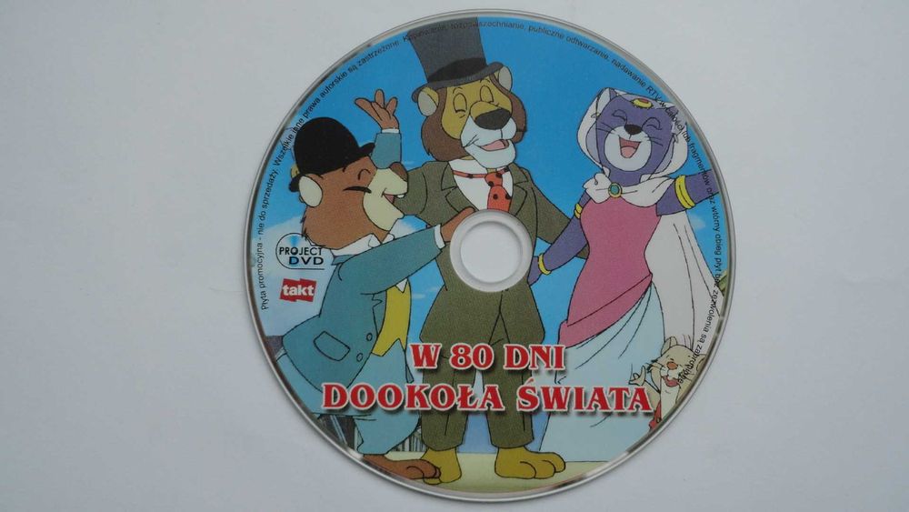 W 80 dni dookoła świata DVD - Willy Fog - Juliusz Verne