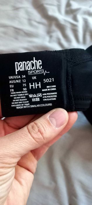 Stanik sportowy PANACHE 75 EU HH