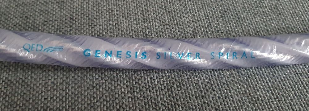 QED Genesis Silver Spiral Przewody głośnikowe 2,5 m banany AIRLOC
