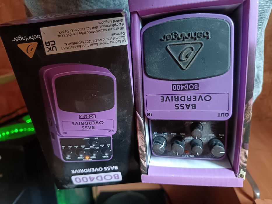 efekt gitarowy bass overdrive BOD400