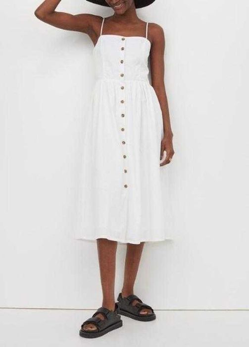 H&m платье льняное, сарафан