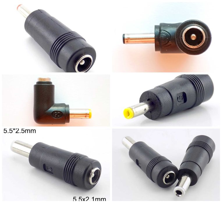 Штекер гніздо DC 5.5 x 2.1 mm 9 мм, 5.5 4.7 4.0 1.7 3.5 XT 30 60