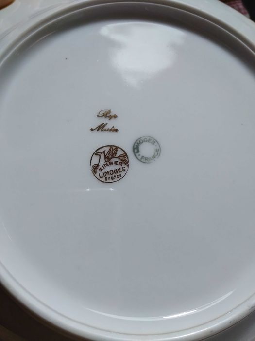 Prato Limoges de coleção