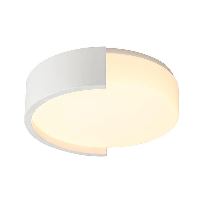 Oprawa Sufitowa Plafoniera V-tac 48W LED 45cm 3w1 Ściemnialna Biała BT Pilot CCT VT-84023 3000K-4000K-6000K 5760lm Wyposażenie Wnętrz