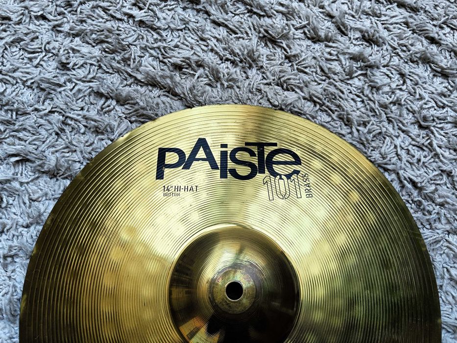 Talerze perkusyjne PAISTE 101 BRASS HI HAT 14"