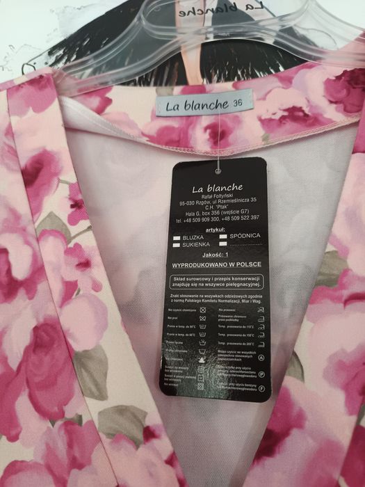 Elegancka koszula damska La blanche hit viral kwiat style new